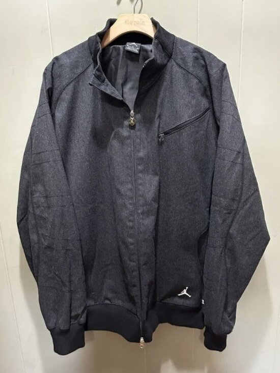 Jordan Other - Nike Air Jordan Jacket Black/Grey 23 Legacy Full Zip Concord